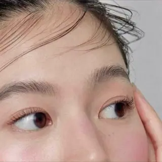 ミディアム カラー パーマ ヘアアレンジ メンズ キッズ ネイル マツエク・マツパ アイブロウ 𝑹 eyelashのマツエク・マツパデザイン
