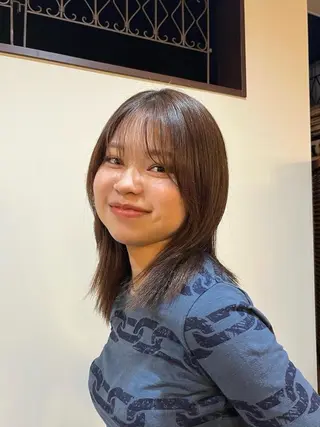 ミディアム FLORIAN所属・HARUTA /FLORIAN田原のヘアスタイル