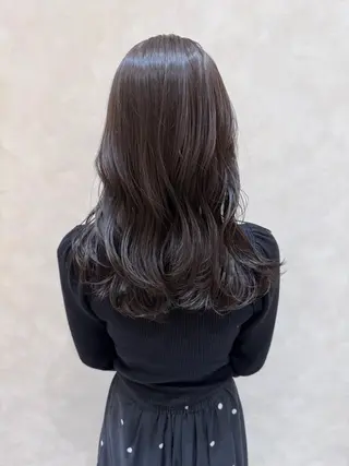 セミロング 酸性ストレート 青木優磨のヘアスタイル