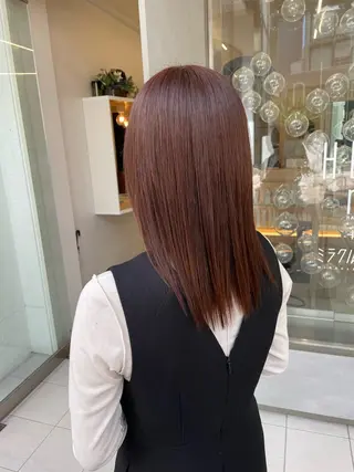 セミロング カラー パーマ ヘアアレンジ 8HAIR / MAYUのヘアスタイル