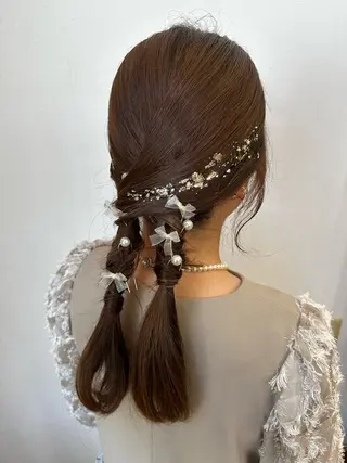 ロング 新宅 綾乃のヘアスタイル