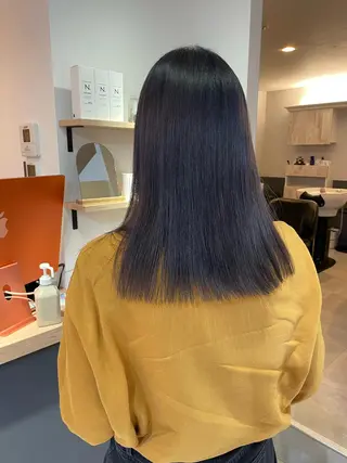 セミロング カラー akane .のヘアスタイル