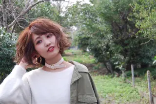 ミディアム カラー MIZUKI🫧ྀི 韓国ヘアAFLOATのヘアスタイル