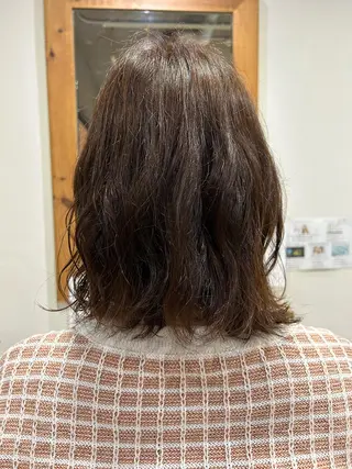 ミディアム OLIVE Hairfeel所属・平野 佑有のヘアスタイル