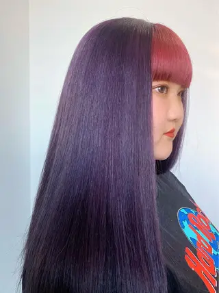 ロング カラー 韓国ヘア /男女❄️ 細江 美紅のヘアスタイル