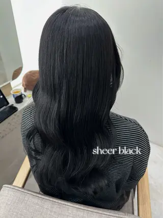 ロング カラー 🍓韓国ヘア レイヤ ーカット🍓笠原 葵のヘアスタイル