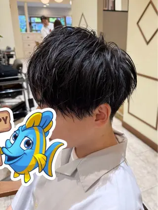 ショート メンズ イマ フジのヘアスタイル