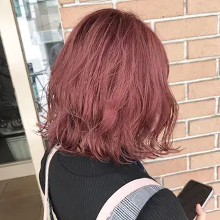 ミディアム レイヤーカット/ ブリーチカラー/雅人のヘアスタイル