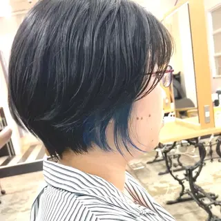 ショート カラー ショートヘア、ボブ こやさん　コヤマのヘアスタイル