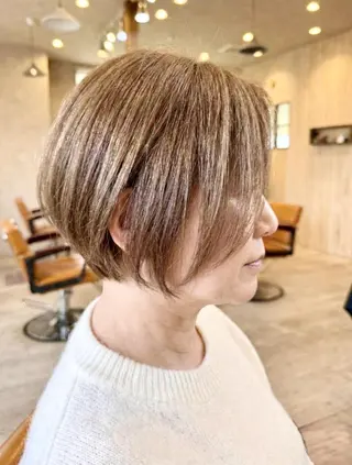 ショート 一宮駅3分/水野/ ショート/ボブのヘアスタイル