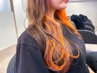 ロング カラー affect 上大岡所属・《髪質改善・縮毛矯正 /ブリーチ》坂本爽のヘアスタイル