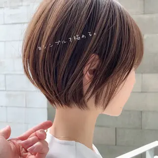 ショート 菅野 洸のヘアスタイル