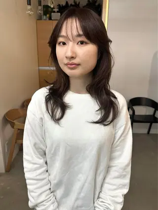 ミディアム パーマ lelu所属・lelu / 佐々木のヘアスタイル