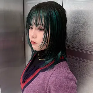 カラー Kurumi Nakayamaのヘアスタイル