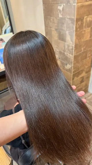 ミディアム La fith hair glow 中百舌鳥店所属・髪質改善縮毛矯正✨️ たいせいのヘアスタイル