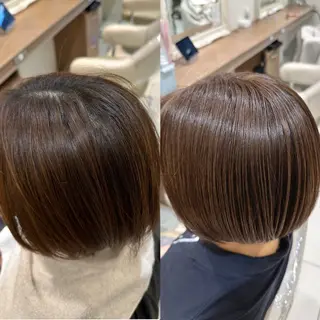 ショート カラー 横山 直輝のヘアスタイル