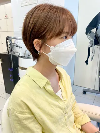 ショート カットモデル募集中 👗青木静香のヘアスタイル