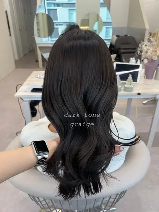 ロング カラー 美髪矯正/髪質改善/ 艶髪🤍伊藤梨紗のヘアスタイル