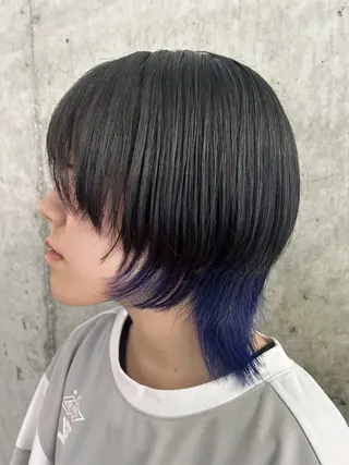 ミディアム カラー 🎨デザイン🥇 美髪・艶髪 日暮千敬のヘアスタイル