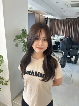 ロング カラー 透明感カラー🌙 REALharukaのヘアスタイル