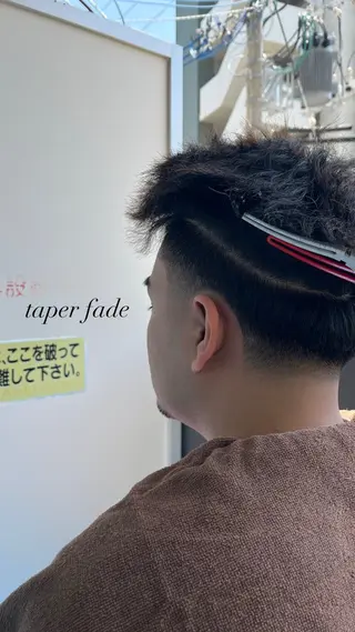 ショート B.B.cam's所属・RIKI SHIMOJIのヘアスタイル