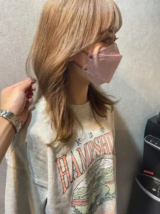 ミディアム カラー モテ髪支持率NO.1 KENJIROのヘアスタイル