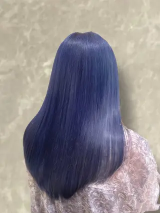 ミディアム カラー 心斎橋/ブリーチなし 髪質改善/レイヤーのヘアスタイル