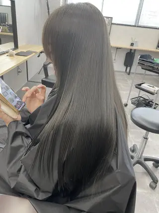 ロング ヘアアレンジ カラー ハイライト❣️バレイ ヤージュ❣️　ykrのヘアスタイル