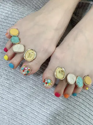 ネイル 艶々の美爪を〜 【リリアーナ】のネイルデザイン