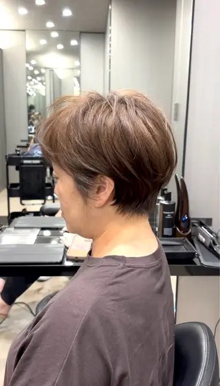 ショート HARUKI  MINATO Japan広島紙屋町店所属・hmj紙屋町店 脊戸智志のヘアスタイル