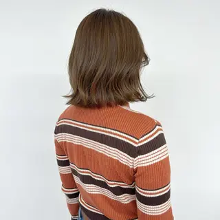 ミディアム 巻ける縮毛矯正 /🩵石田桃子のヘアスタイル