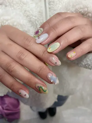 ネイル ひめか🫁 推し概念・個性派のネイルデザイン