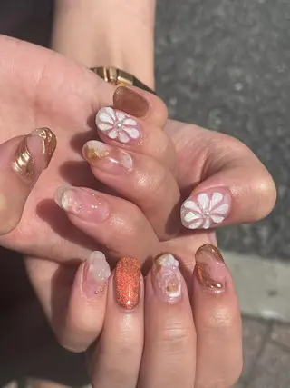 ネイル GO TODAY SHAiRE SALON  岡山店所属・SUE; タケウチのネイルデザイン