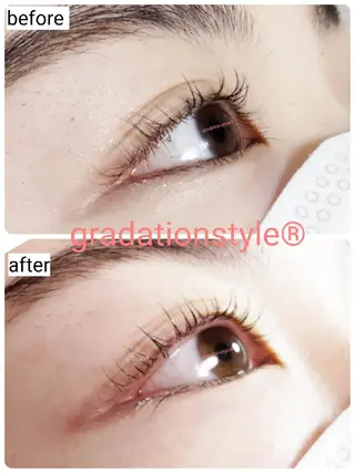 マツエク・マツパ 🎼グラデーション スタイル札幌♫*⁠✧のマツエク・マツパデザイン