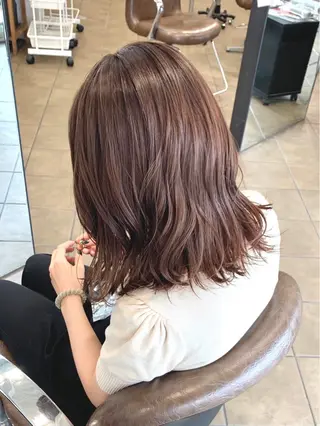 ミディアム 宝塚南口徒歩2分 ルイスのヘアスタイル