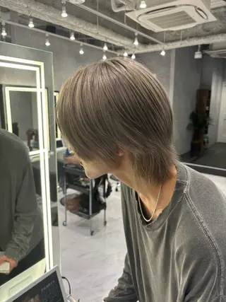 カラー メンズ CS made by SHACHU 栄所属・山田 瑛司のヘアスタイル