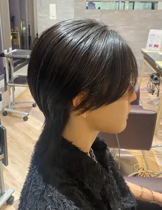 メンズ メンズ特化/フェザー /パーマ/伊勢元のヘアスタイル