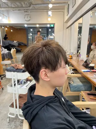 ショート パーマ メンズ 【髪質改善・美髪 矯正】🌟だいち🌟のヘアスタイル