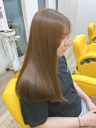 ロング MOJYA所属・平野区カット募集中 北羅　千笑実🫧🌿のヘアスタイル