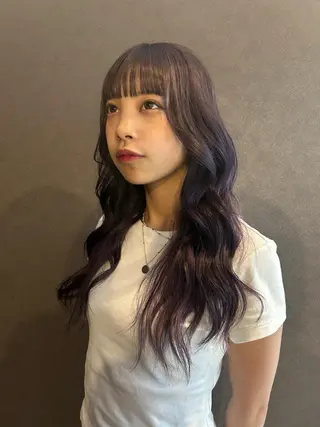 ロング カラー ☕️結【suii.】 ボブ/ヘアセット☕️のヘアスタイル