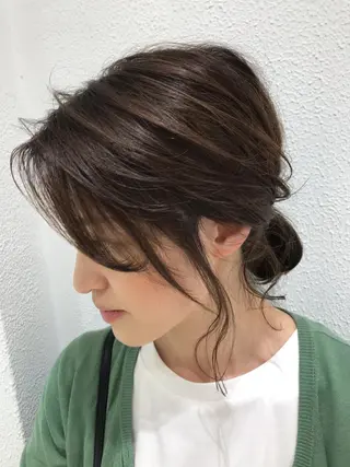 ショート カラー ウエモト タク ショート/レイヤーのヘアスタイル