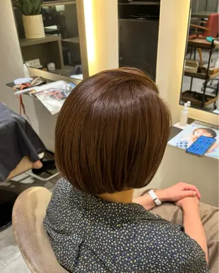 ショート com’sLibli 澤井凜のヘアスタイル