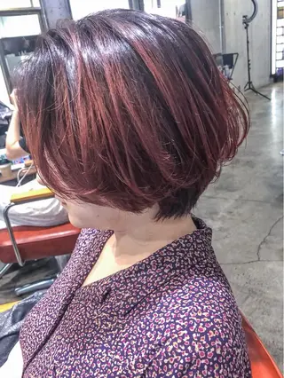 ショート 北條 優輝のヘアスタイル