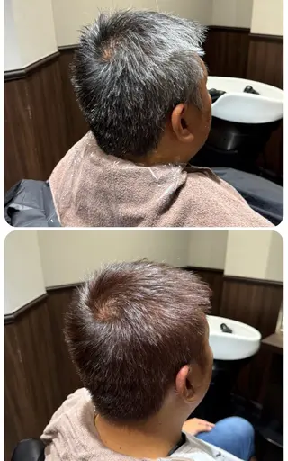 カラー ナガタ ナナミのヘアスタイル
