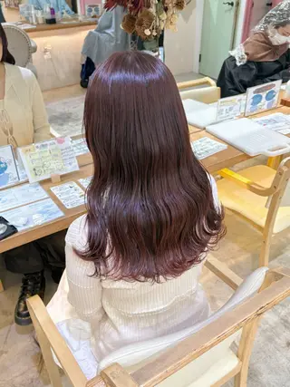 セミロング カラー RINO/似合わせ /女性専用🍑のヘアスタイル