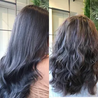 ロング カラー Hanna by W_SALONのヘアスタイル