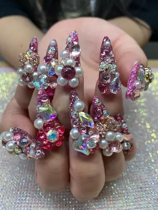 ネイル Rire_eye+beauty_nail所属・Rire_ nail_yukiのネイルデザイン