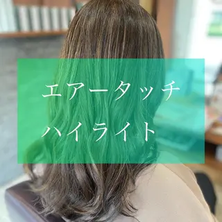 セミロング 加藤 実穂のヘアスタイル
