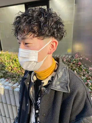 パーマ メンズ 7Bridge所属・ハッシュカット 小西貫太のヘアスタイル