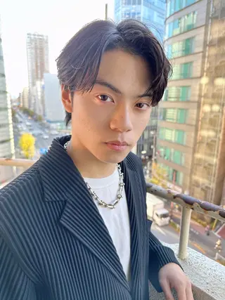 パーマ 森岡 敬司のヘアスタイル
